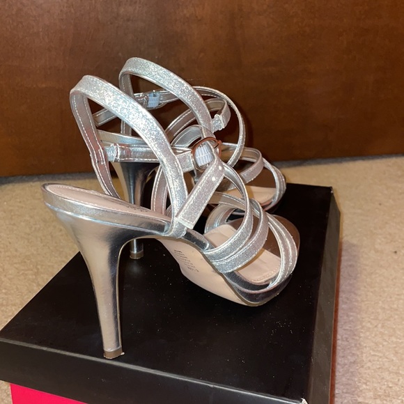 Silver Sparkle Stilettos - Picture 3 of 5